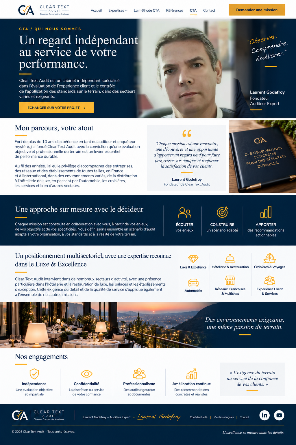 Clear Text Audit : notre histoire, notre identité, notre philosophie — présentation Clear Text Audit