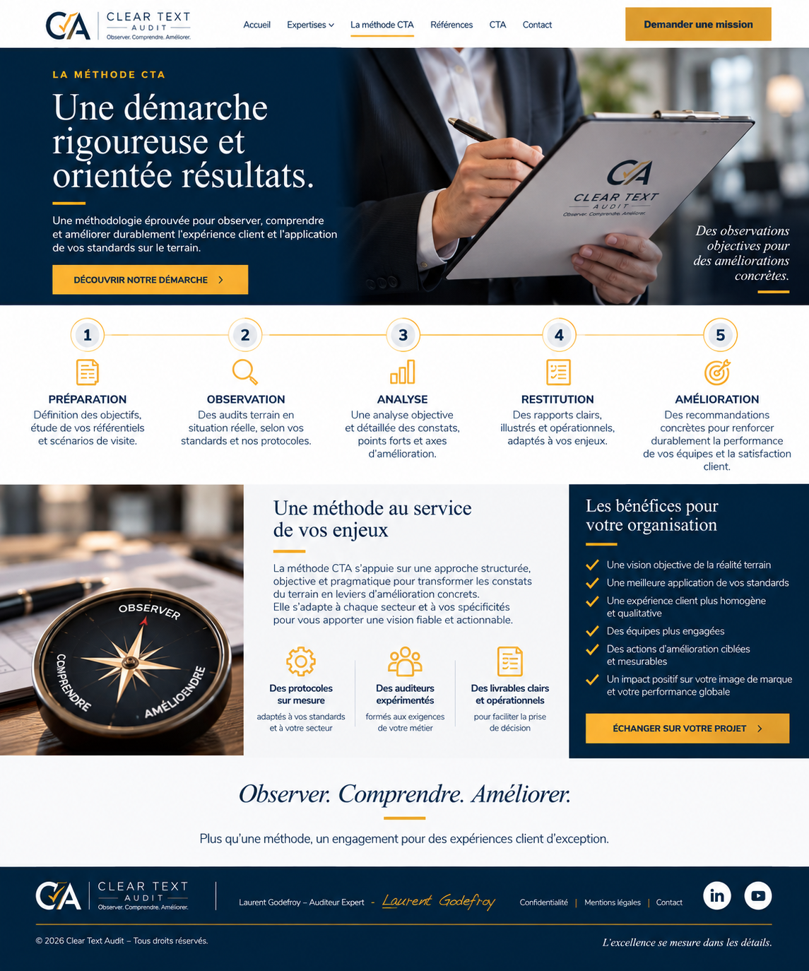 La méthode CTA : une démarche rigoureuse et orientée résultats — présentation Clear Text Audit